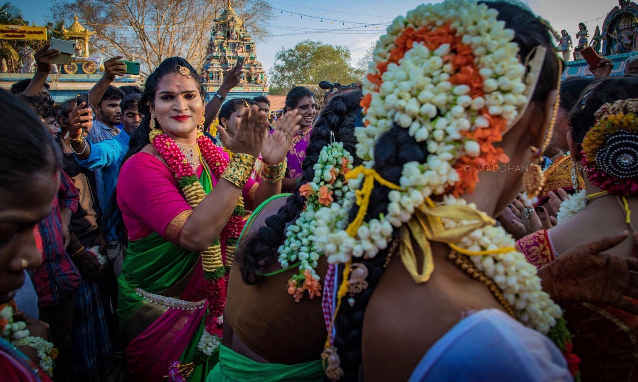 The festivities in Koovagam