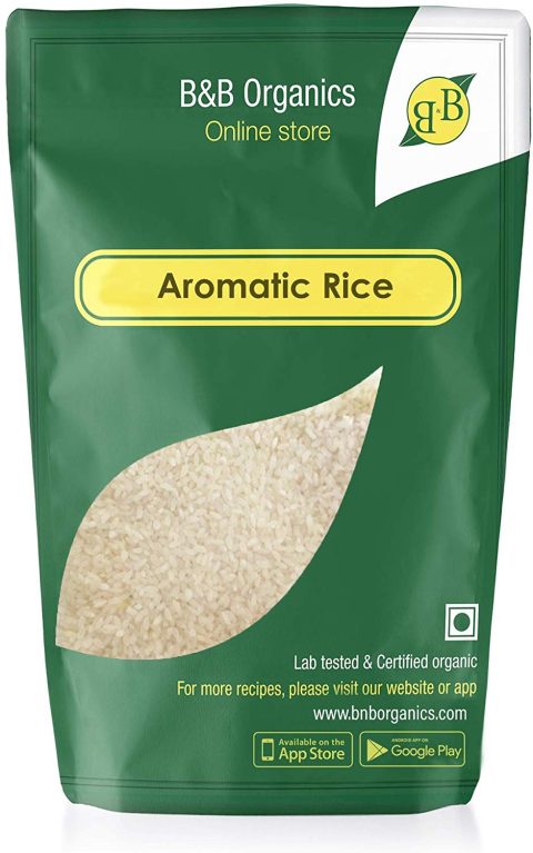 B&B Organics Aromatic Rice Joha, 1 kg