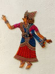 andhra painted leather puppets